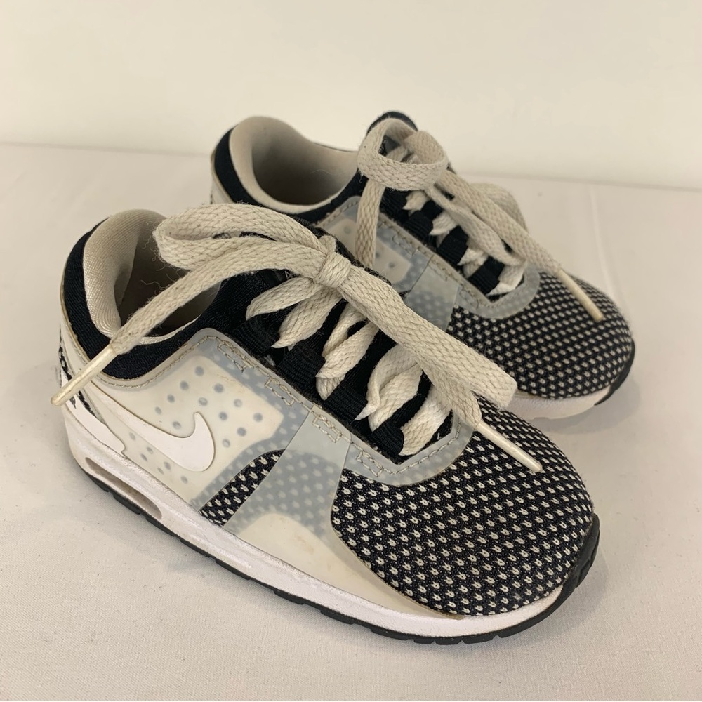Nike Air Max Zero Essential Toddler 7C Unisex Gray Black Sneakers 881227-001